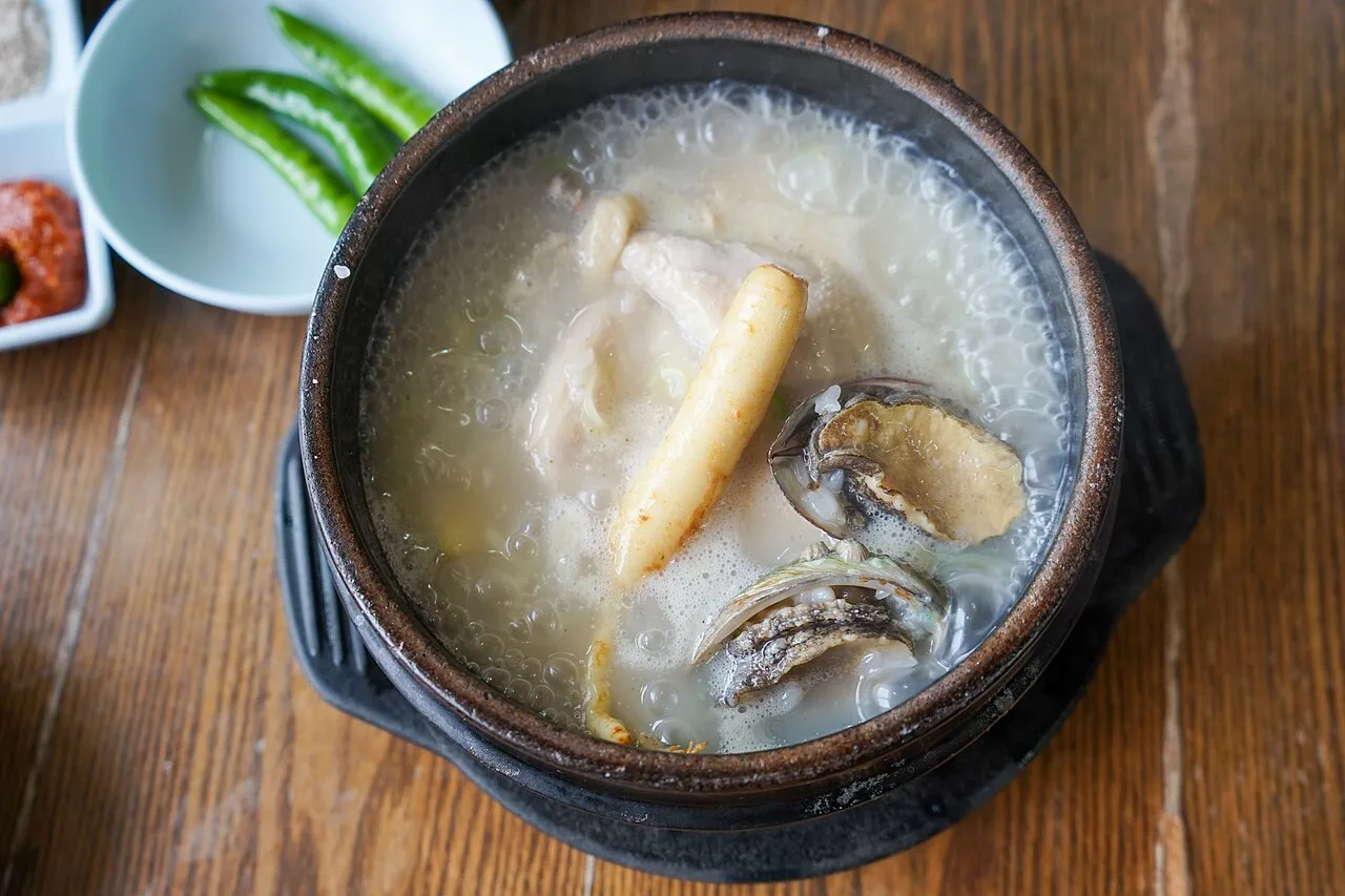 전복 삼계탕